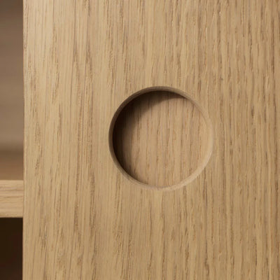 FDB Møbler A85 - Butler Sideboard Oak Nature Lacquered Nature front Lacquered by Foersom & Hiort-Lorenzen