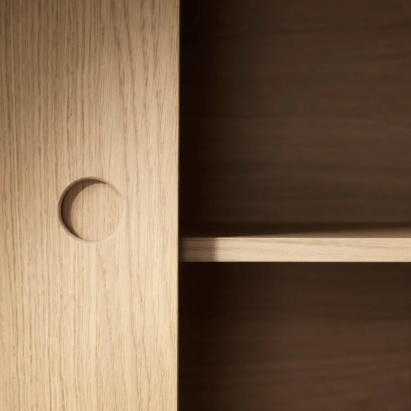 FDB Møbler A85 - Butler Sideboard Oak Nature Lacquered Nature front Lacquered by Foersom & Hiort-Lorenzen