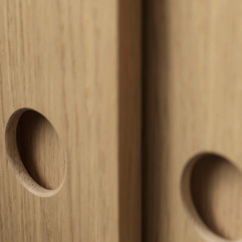 FDB Møbler A85 - Butler Sideboard Oak Nature Lacquered Nature front Lacquered by Foersom & Hiort-Lorenzen