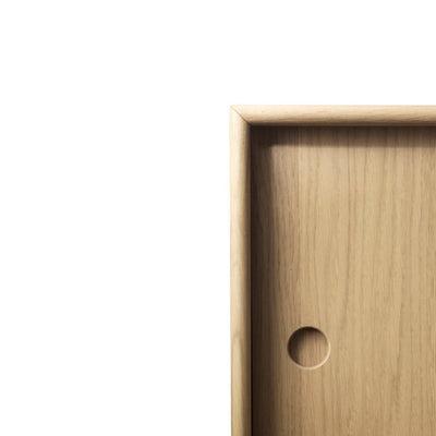 FDB Møbler A85 - Butler Sideboard Oak Nature Lacquered Nature front Lacquered by Foersom & Hiort-Lorenzen