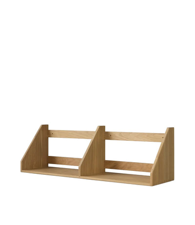 FDB Møbler B5 - Shelf - Nordic Swan Ecolabel 31.5 x 8.3 in Oak Solid Nature Lacquered by Børge Mogensen