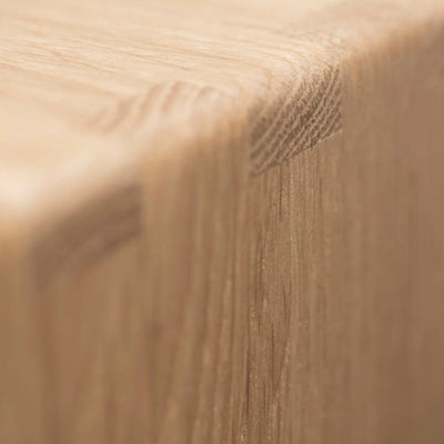 FDB Møbler B98 - Bookcase 14.2 x 21.3 x 11 in Oak Solid Nature Lacquered by Mogens Koch