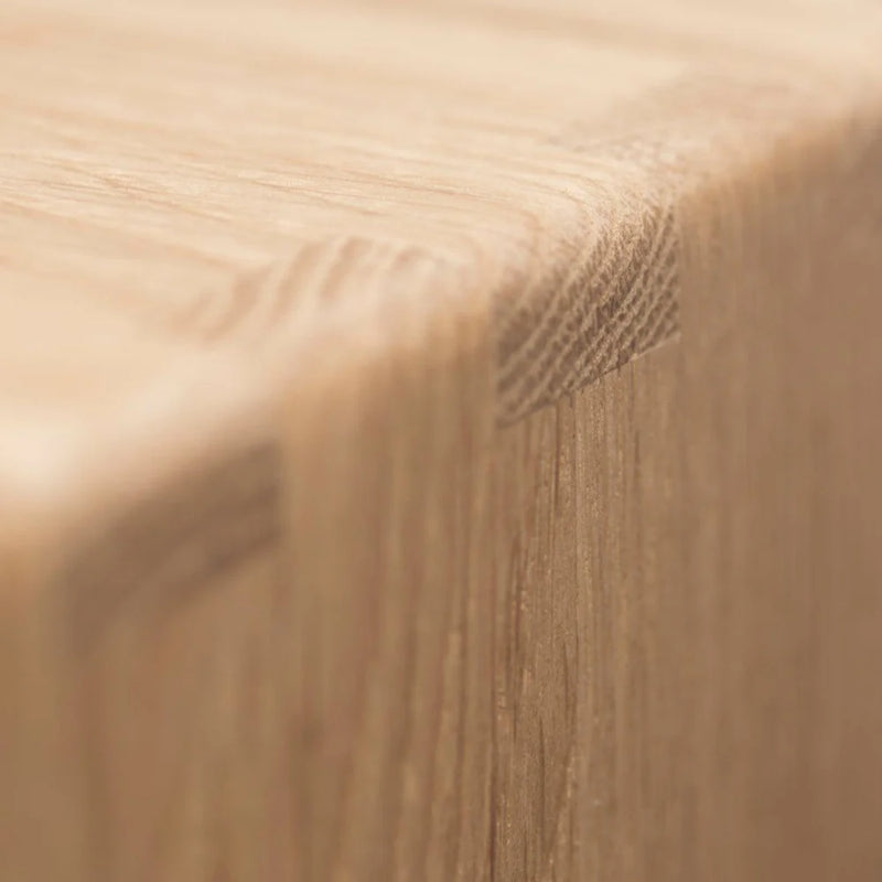 FDB Møbler B98 - Bookcase 14.2 x 21.3 x 12.6 in Oak Solid Nature Lacquered by Mogens Koch
