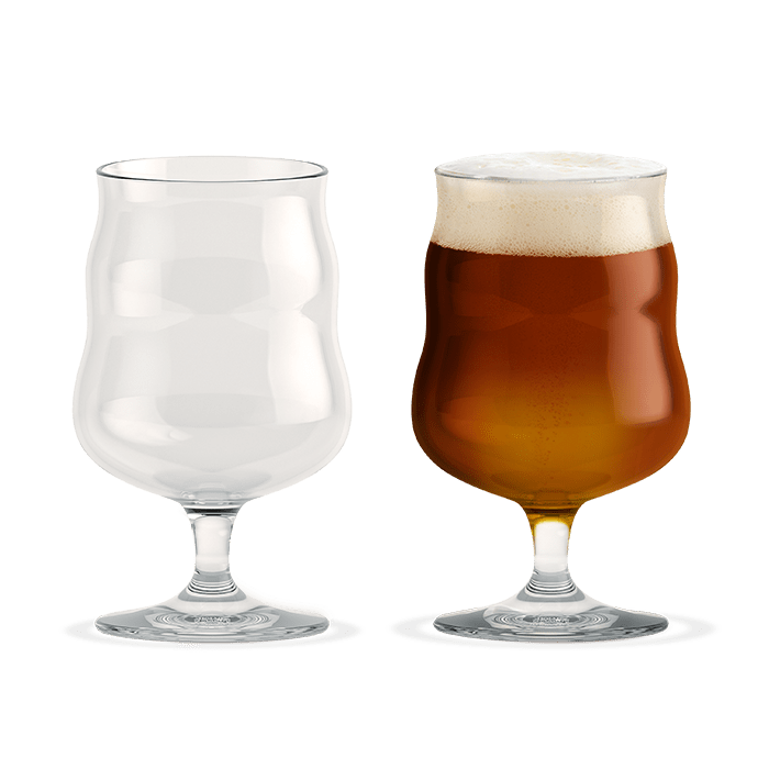 Holmegaard x Mikkeller Beer Glasses - Universal Glass, V: 13.5 oz, 2 Pcs.