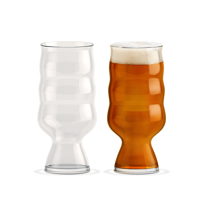 Holmegaard x Mikkeller Beer Glasses - IPA Glass, V: 16.9 oz, 2 Pcs.