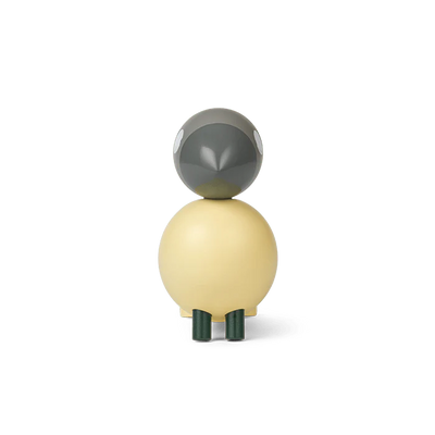 Kay Bojesen Year Bird Bella 2025 - H4.9" cream/grey