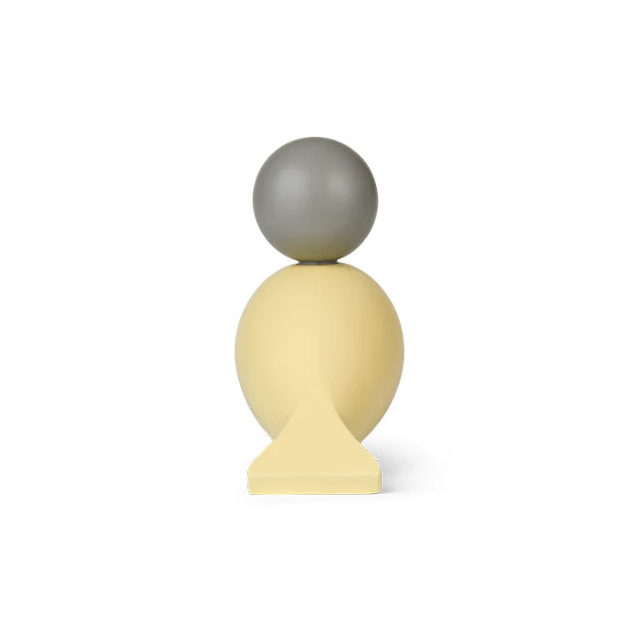 Kay Bojesen Year Bird Bella 2025 - H4.9" cream/grey