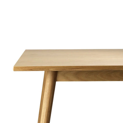 FDB Møbler C35A - Dining Table Oak Nature Lacquered Oak Nature by Poul M. Volther