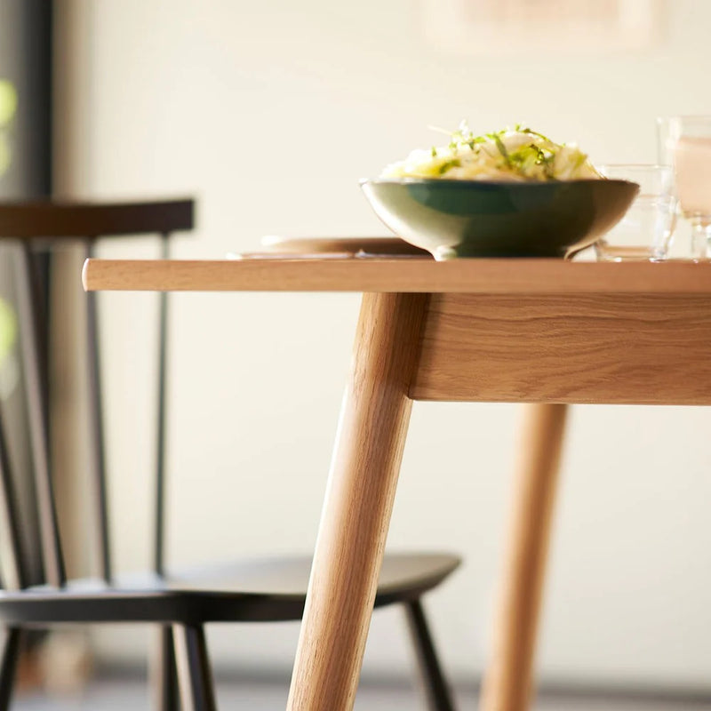 FDB Møbler C35A - Dining Table Oak Nature Lacquered Oak Nature by Poul M. Volther