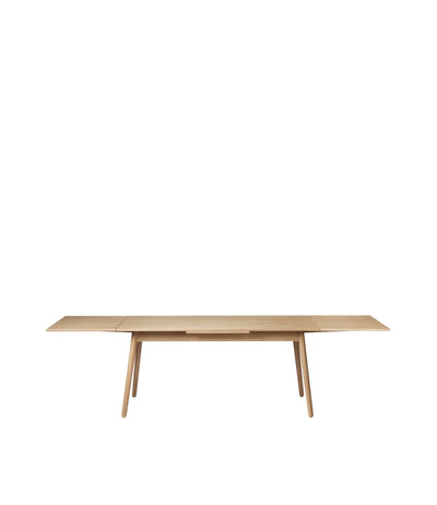FDB Møbler C35AH - Dining Table w/Dutch Extension Oak Nature Lacquered Oak Nature by Poul M. Volther