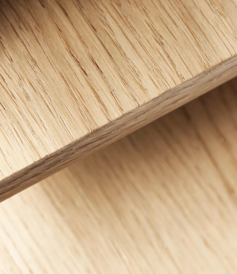 FDB Møbler C35AH - Dining Table w/Dutch Extension Oak Nature Lacquered Oak Nature by Poul M. Volther