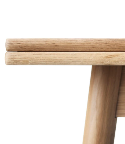 FDB Møbler C35AH - Dining Table w/Dutch Extension Oak Nature Lacquered Oak Nature by Poul M. Volther