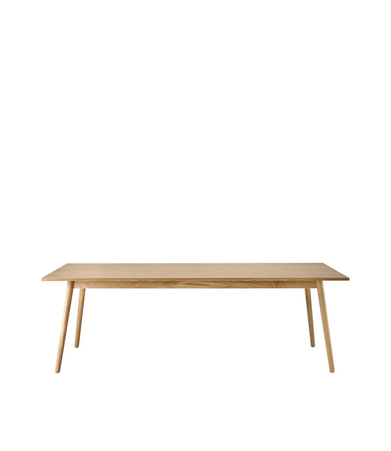 FDB Møbler C35C - Dining Table Oak Nature Lacquered Oak Nature by Poul M. Volther