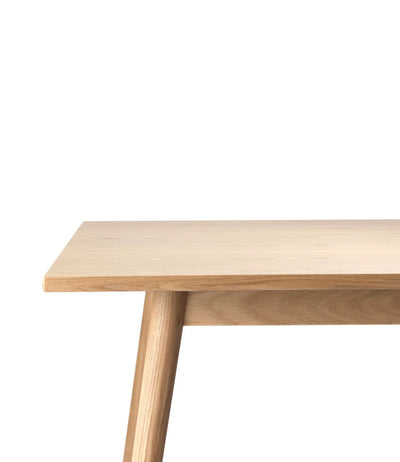 FDB Møbler C35C - Dining Table Oak Nature Lacquered Oak Nature by Poul M. Volther