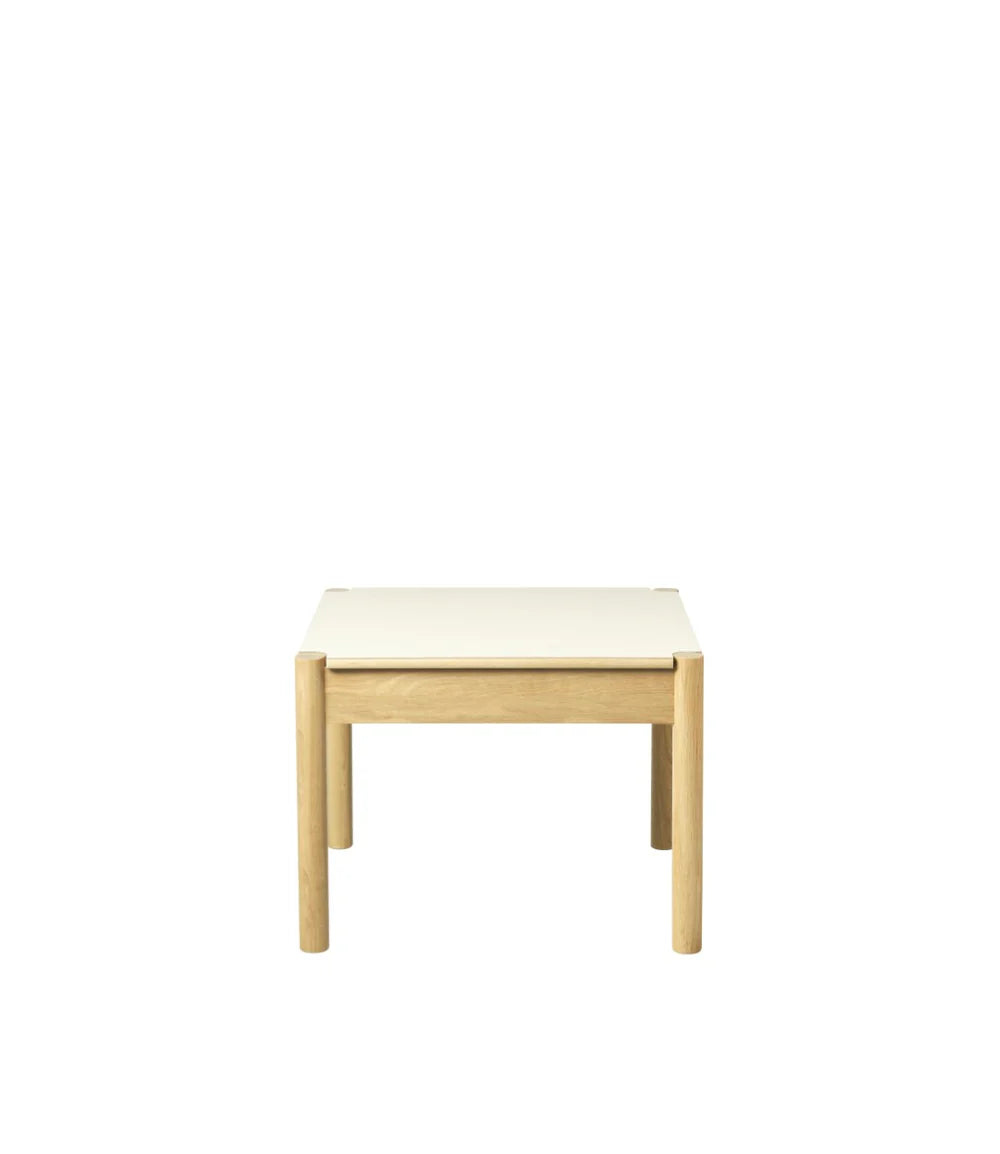 FDB Møbler C44 - Coffee Table 45x60x60 Oak Nature Lacquered Fenix Laminate Beige by Jørgen Bækmark
