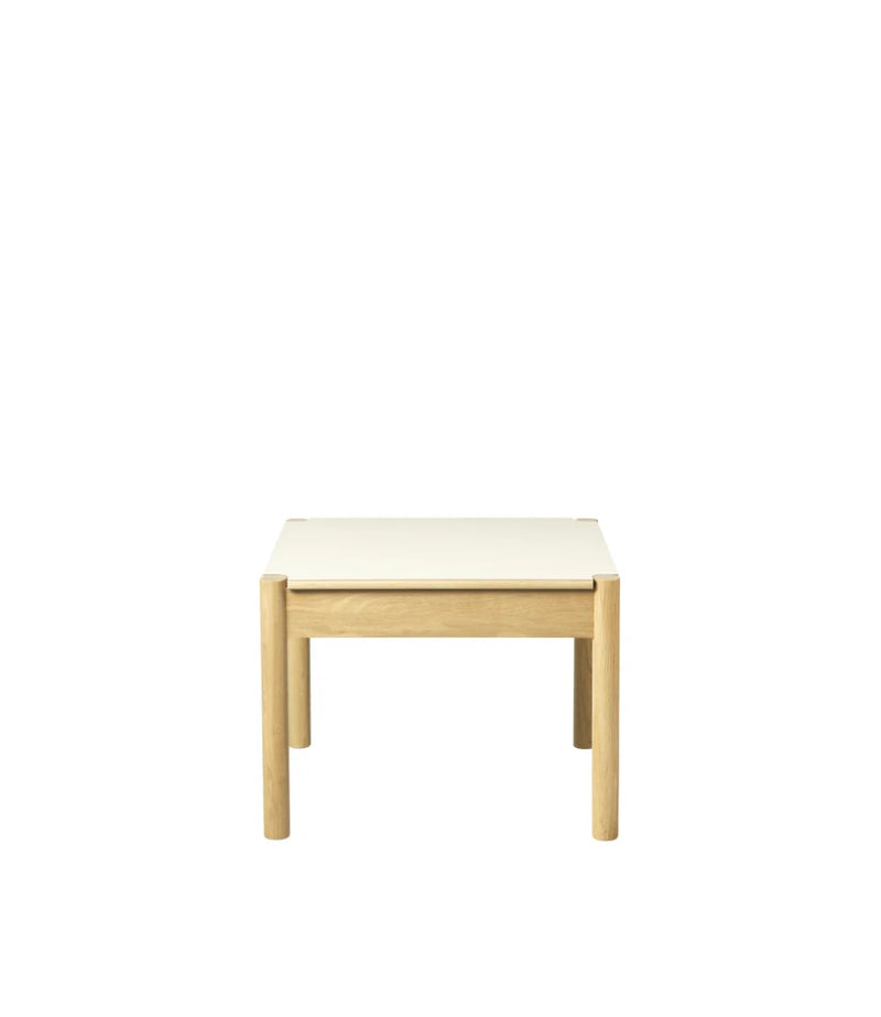 FDB Møbler C44 - Coffee Table 45x60x60 Oak Nature Lacquered Fenix Laminate Beige by Jørgen Bækmark
