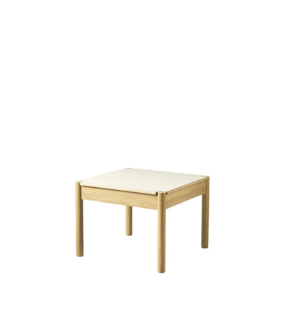 FDB Møbler C44 - Coffee Table 45x60x60 Oak Nature Lacquered Fenix Laminate Beige by Jørgen Bækmark
