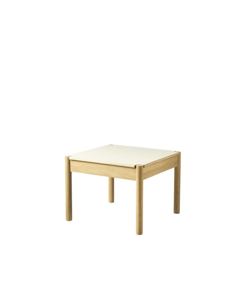 FDB Møbler C44 - Coffee Table 45x60x60 Oak Nature Lacquered Fenix Laminate Beige by Jørgen Bækmark