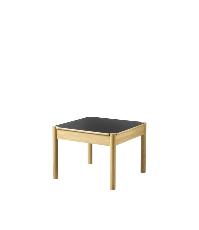 FDB Møbler C44 - Coffee Table 45x60x60 Oak Nature Lacquered Fenix Laminate Beige by Jørgen Bækmark