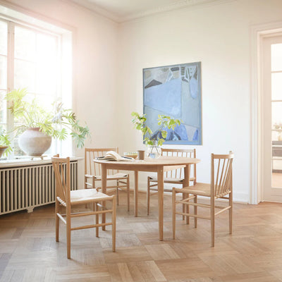 FDB Møbler C62E - Bjørk - Dining Table Oak Solid Nature Oiled Oak Solid Nature Oiled by Unit10