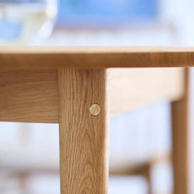 FDB Møbler C62E - Bjørk - Dining Table Oak Solid Nature Oiled Oak Solid Nature Oiled by Unit10