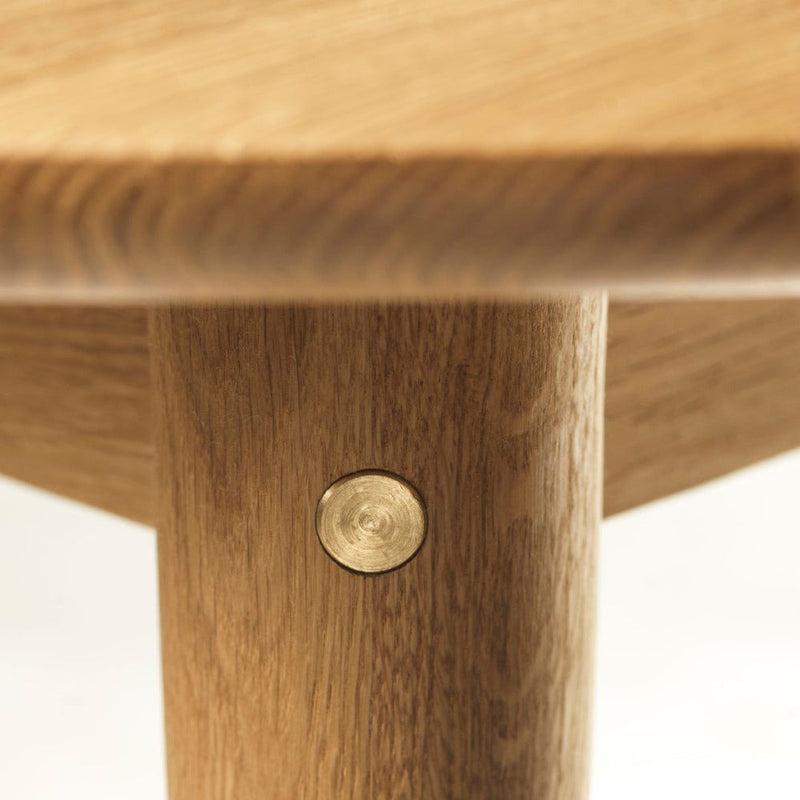 FDB Møbler C62E2TIL - Bjørk - Dining Table w/2 Extra Leafs Oak Solid Nature Oiled Oak Solid Nature Oiled by Unit10