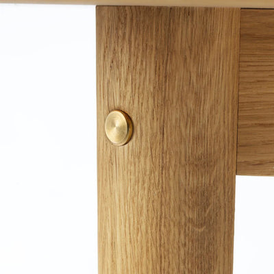 FDB Møbler C63E - Bjørk - Dining Table Oak Solid Nature Oiled Oak Solid Nature Oiled by Unit10