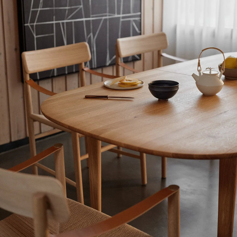 FDB Møbler C63E - Bjørk - Dining Table Oak Solid Nature Oiled Oak Solid Nature Oiled by Unit10