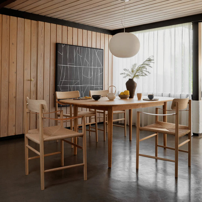 FDB Møbler C63E - Bjørk - Dining Table Oak Solid Nature Oiled Oak Solid Nature Oiled by Unit10