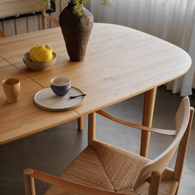 FDB Møbler C63E - Bjørk - Dining Table Oak Solid Nature Oiled Oak Solid Nature Oiled by Unit10