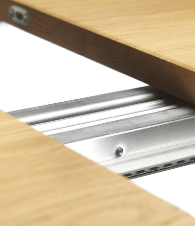 FDB Møbler C63E2TIL - Bjørk - Dining Table w/2 Extra Leafs Oak Solid Nature Oiled Oak Solid Nature Oiled by Unit10