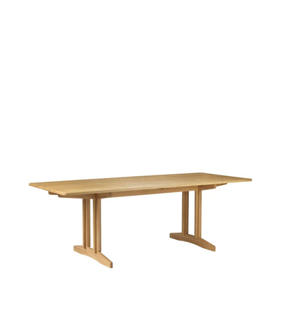 FDB Møbler C64 - Shaker Dining Table - Solid 35.4 x 86.6 in Oak Solid Nature Oiled by Børge Mogensen