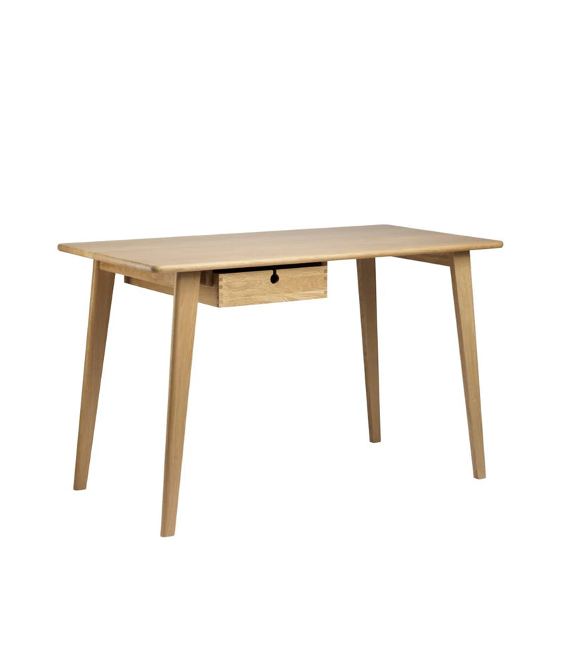 FDB Møbler C67 - Butler Desk Small Oak Solid Nature Lacquered by Foersom & Hiort-Lorenzen
