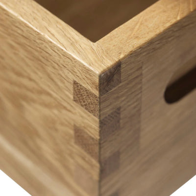 FDB Møbler C67 - Butler Desk Small Oak Solid Nature Lacquered by Foersom & Hiort-Lorenzen