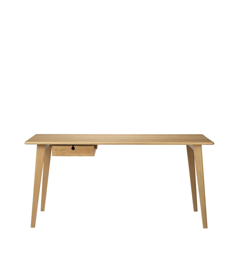 FDB Møbler C67 - Butler Desk Large Oak Solid Nature Lacquered by Foersom & Hiort-Lorenzen