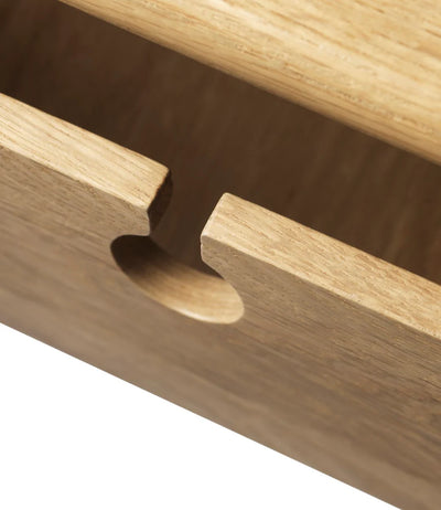 FDB Møbler C67 - Butler Desk Large Oak Solid Nature Lacquered by Foersom & Hiort-Lorenzen