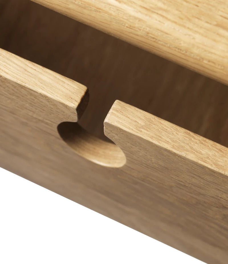 FDB Møbler C67 - Butler Desk Large Oak Solid Nature Lacquered by Foersom & Hiort-Lorenzen