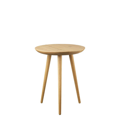 FDB Møbler D106 - Bakketop - Tray Table Ø: 15 in Oak Nature Lacquered by Philip Bro