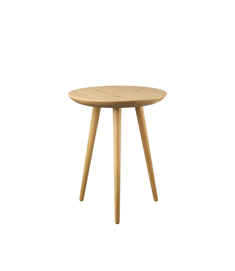 FDB Møbler D106 - Bakketop - Tray Table Ø: 15 in Oak Nature Lacquered by Philip Bro