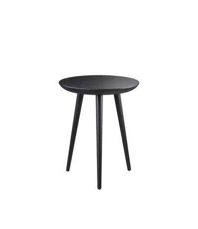 FDB Møbler D106 - Bakketop - Tray Table Ø: 15 in Oak Black Painted by Philip Bro