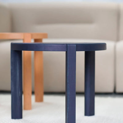 FDB Møbler D108 - Ragnesminde - Side Table Ø: 13.8 in Pine Solid Peach (59/New Delhi) Oiled by Katrine Sander