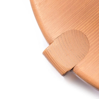 FDB Møbler D108 - Ragnesminde - Coffee Table Ø: 18.9 in Pine Solid Peach (59/New Delhi) Oiled by Katrine Sander