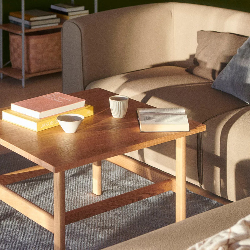 FDB Møbler D33 - Coffee Table 31.5 x 31.5 in Oak Solid Nature Oiled by Jørgen Bækmark