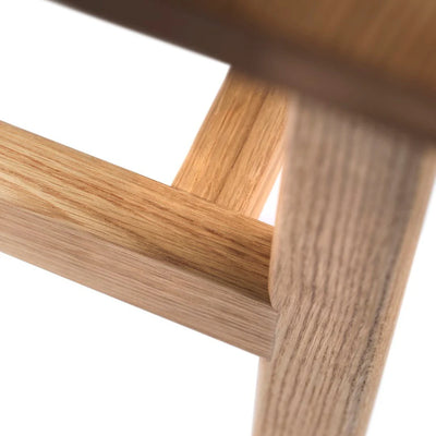 FDB Møbler D33 - Coffee Table 31.5 x 31.5 in Oak Solid Nature Oiled by Jørgen Bækmark