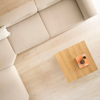 FDB Møbler D33 - Coffee Table 31.5 x 31.5 in Oak Solid Nature Oiled by Jørgen Bækmark