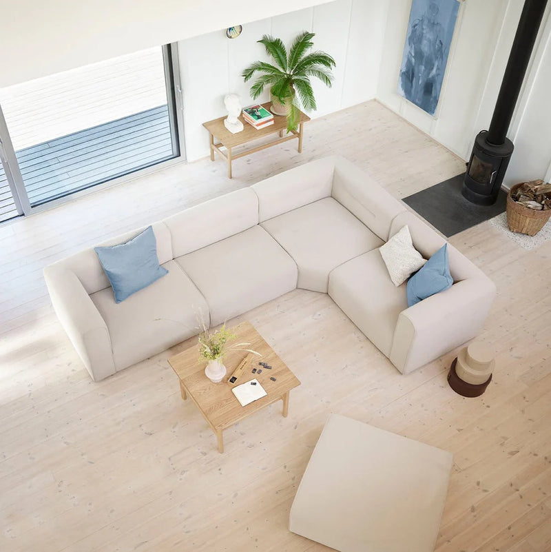 FDB Møbler D33 - Coffee Table 31.5 x 31.5 in Oak Solid Nature Oiled by Jørgen Bækmark