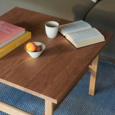 FDB Møbler D33 - Coffee Table 31.5 x 31.5 in Oak Solid Nature Oiled by Jørgen Bækmark