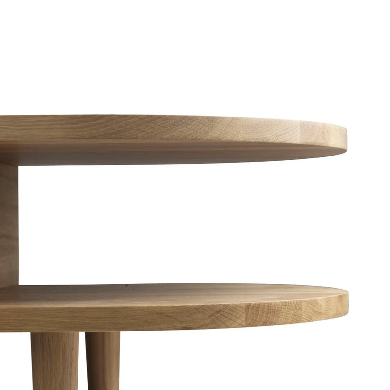 FDB Møbler F24 - Bench Oak Solid Nature Lacquered by Diana Mot & Isabella Bergstrøm