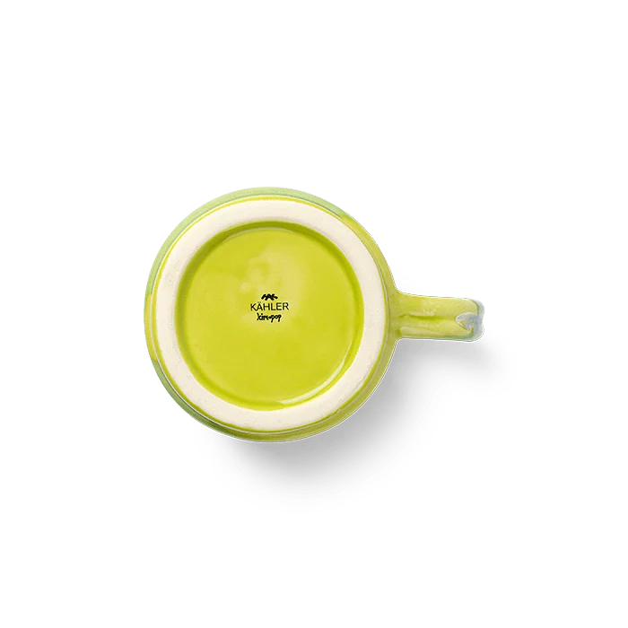Kähler Poppery Mug with Handle 11.9 Oz  Apple/Green/Mint