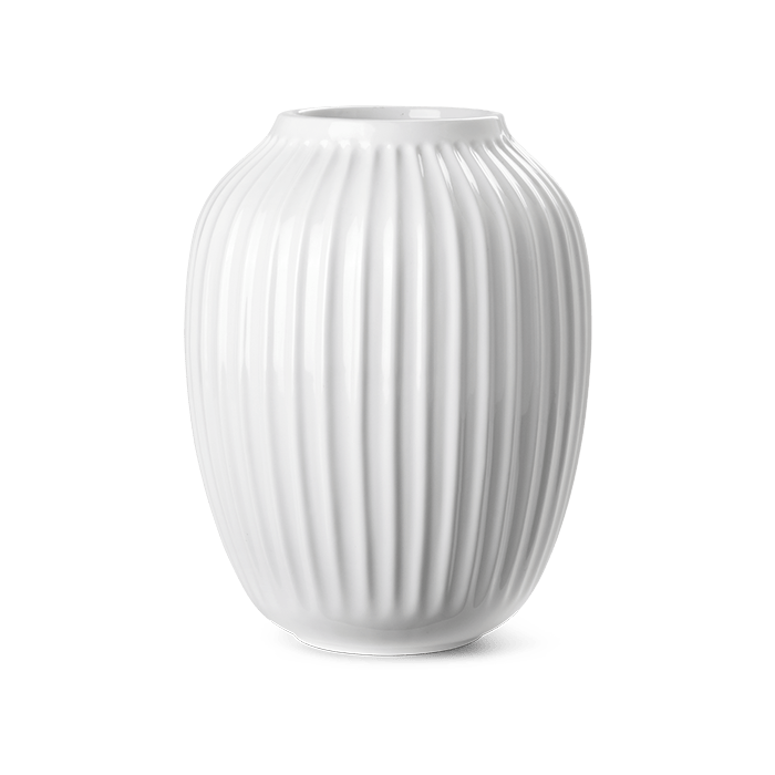 Kahler Hammershoi Vases - White, H: 10.0
